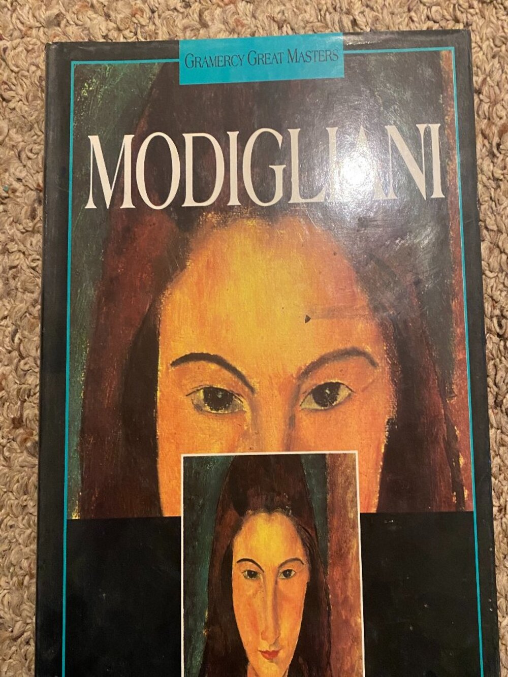 Modigliani art book (hardcover)